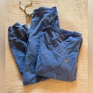 Figs Ceil Blue women’s scrub set